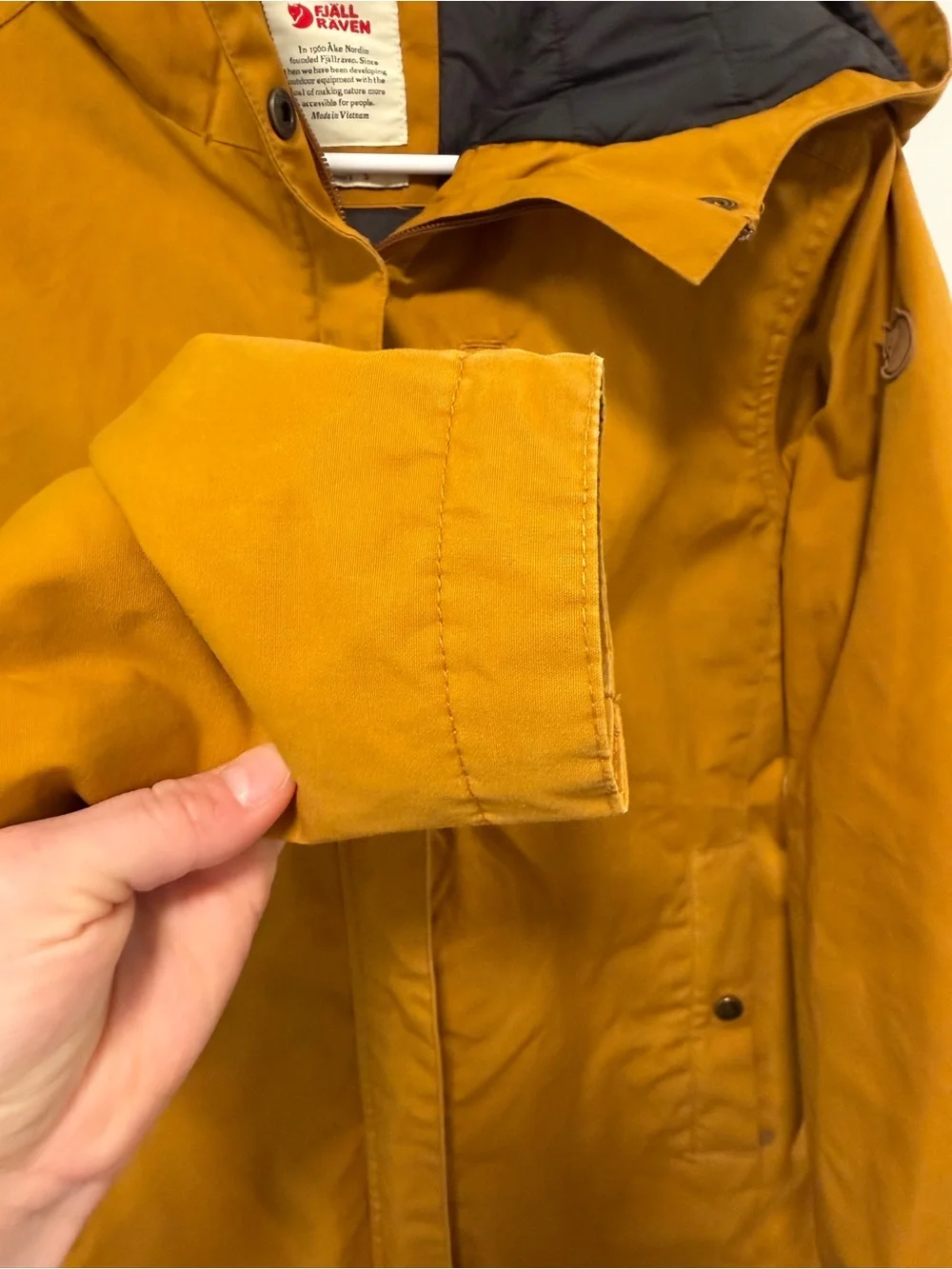 Fjallraven Kiruna Padded Parker Jacket W - Small - Acorn - Picture 4 of 11